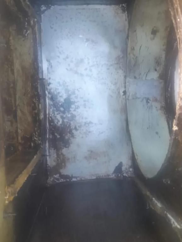 Coifa após limpeza profissional - exemplo 2
