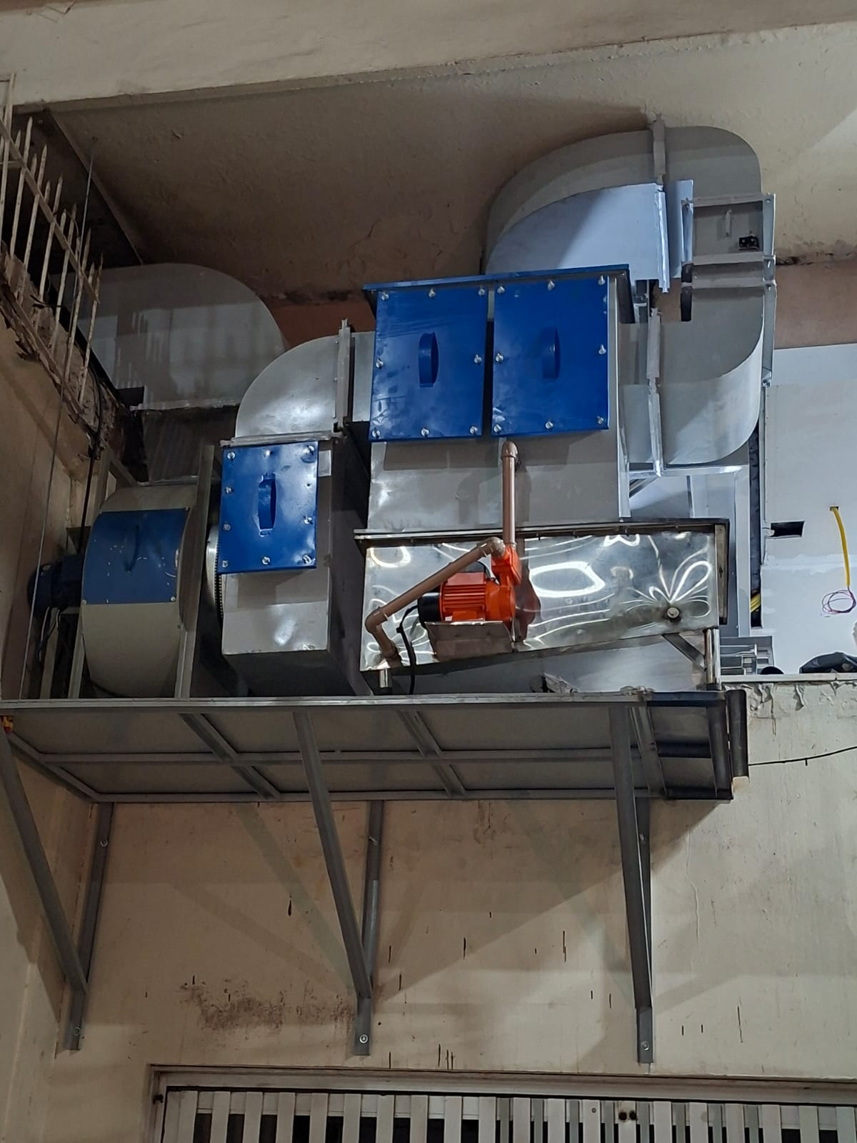 Fabricação de duto em aço inox 1