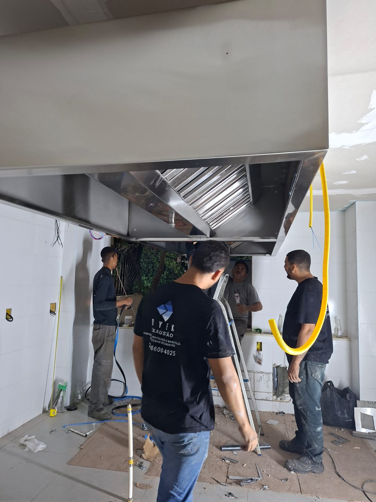 Fabricação de duto em aço inox 2